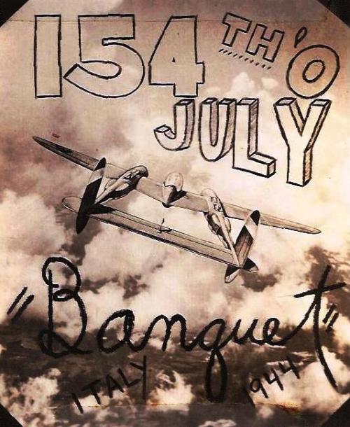 4th of July Banquet poster