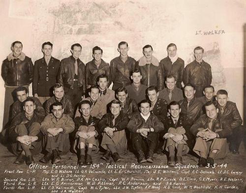 154th WRS Officers 1944